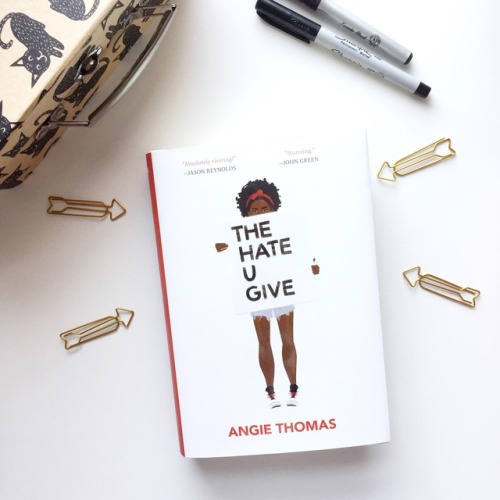 theliteraryjournals: BOOK OF THE DAY: The Hate U Give by Angie Thomas  You’ve probably se
