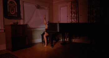 leviboldock:Linnea’s sexy rendition of Santa Monica Blvd. Boy in Nightmare Sisters (1988)