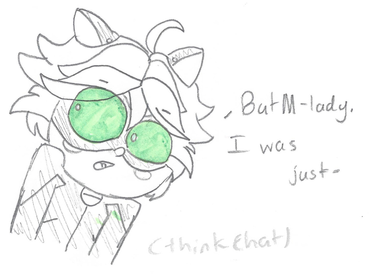 nerdorito:  First try at a ML comic, I drew this about a week ago so I hope it’s