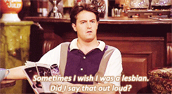 mbthecool:  This is why Chandler Bing is our spirit animal. 
