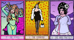 homosexual-supervillain:  Rugirl tarot cards