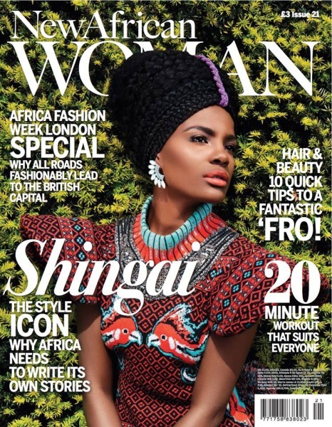 mychocolatecity:  Shingai -New African Woman Magazine Cover - August 2013