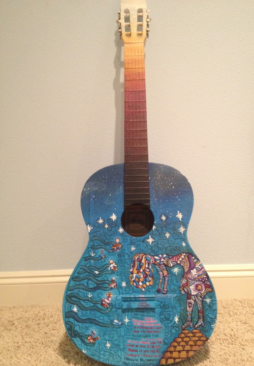 theladevotee: Foster the People Supermodel Guitar