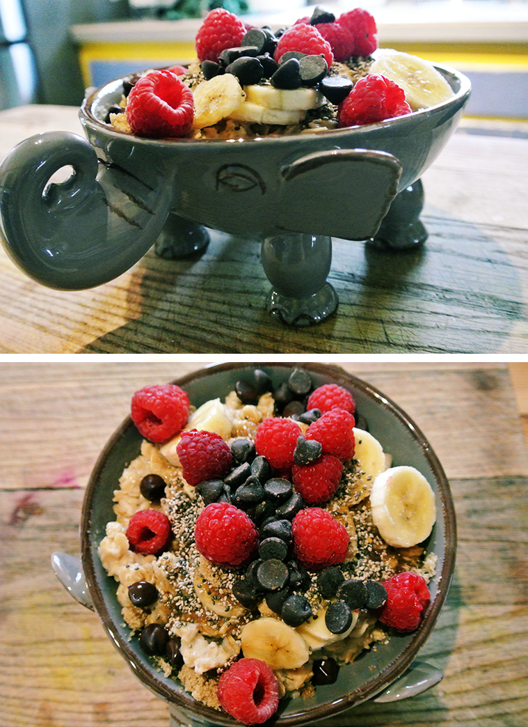 safetyfromsabotage:  04.February.2014 Oatmeal for lunch is never a bad idea.  I need