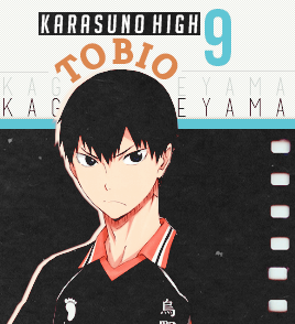 watashi-akuma:~ Hanakumamii Character Challenge  !!Day 02 ✖ A character from a previous favorite fandom Kageyama Tobio 「 影山飛雄 」 Haikyuu!!