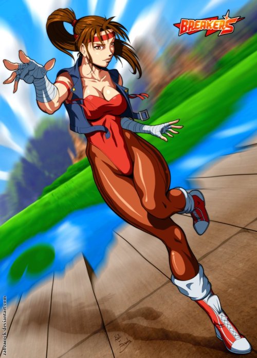 zabzarock - Tia from the video game Breakers (NeoGeo)