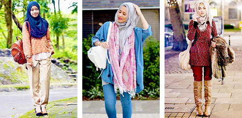 fashion + hijabs