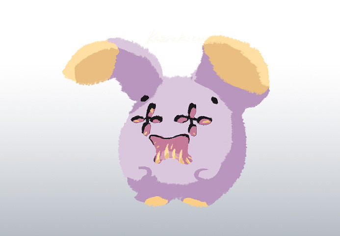kezrekade:  &ldquo;What if Whismur’s eyes were actually the black dots beneath