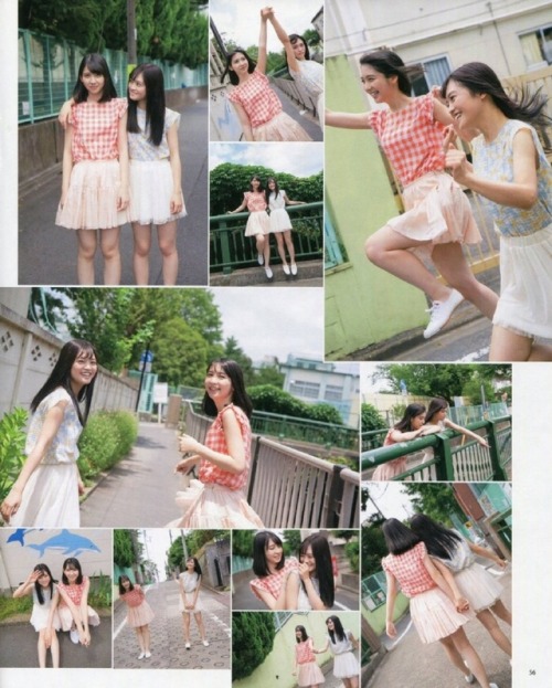 random48fan: Matsuoka Natsumi and Motomura AoiBOMB 09.2017