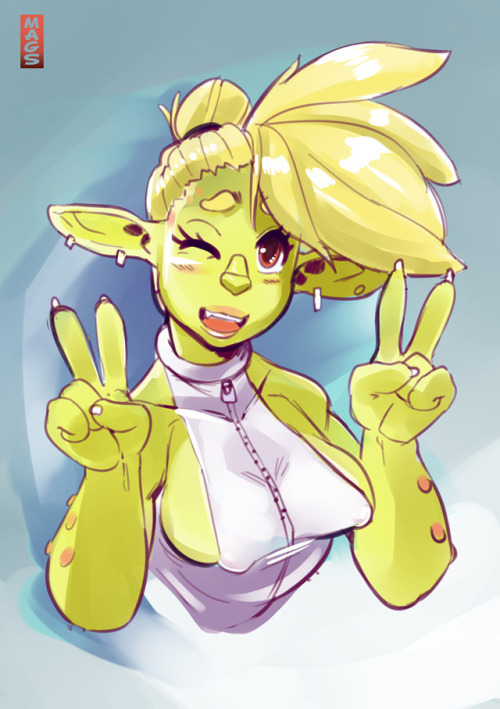 magsama:  Cutie Gobbo portrait.My stuff  Patreon  Dakis and Zuub scrollWallscrolls