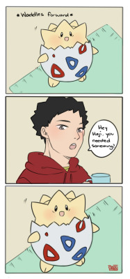 Hann-Desu:  Oikawa Told This Little Fellow That Iwa-Chan Loves It, So He Always Makes