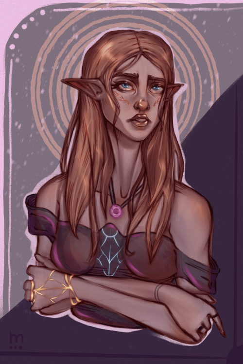 Finished very fast but pretty happy with this.Virgo Lavellan On the way to Skyhold. 