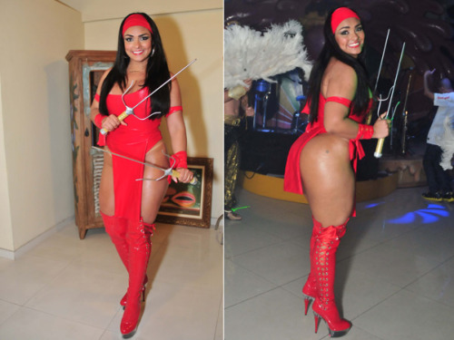 txcooksawyer:  Andressa Soares Happy Halloween! adult photos