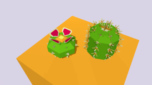 Doing some low-poly stuff for fun. :]