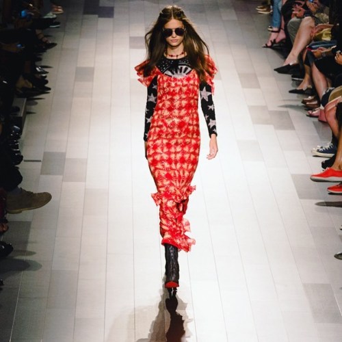 Faretta in Anna Sui Spring 2018 RTW