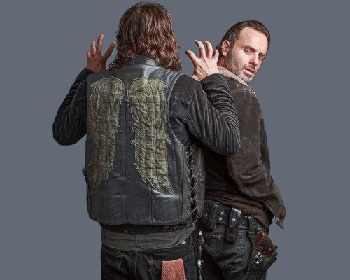 Porn photo reedusnorman:  Andrew Lincoln and Norman