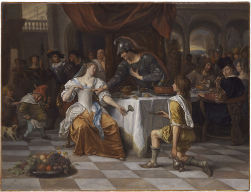 The Banquet of Antony and Cleopatra, Jan Steen, 1673-75