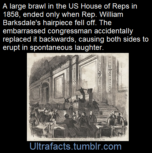 Sex ultrafacts:    In 1858, as House members pictures