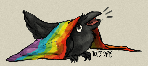 thetragicallynerdy: tcustodisart:Happy Pride Month folks!Closeted or not, haven’t figured out 