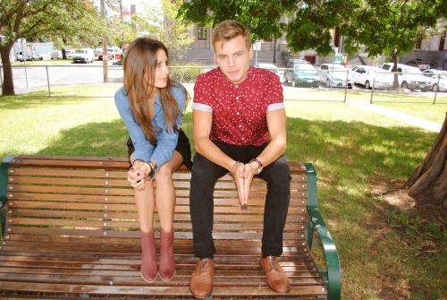 Ryder Ranieri. Taya Keenan. Holli Annika.  Fitzroy, Melbourne. 10 February 2013.