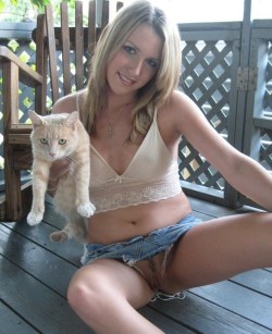 Bi-Tami:  Love To See A Gal With Her Pussy-Cattami  @ 11:39 Country Living On The