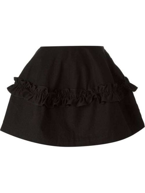 SIMONE ROCHA X J BRAND ruffled short skirtSee what&rsquo;s on sale from Farfetch on Wantering.