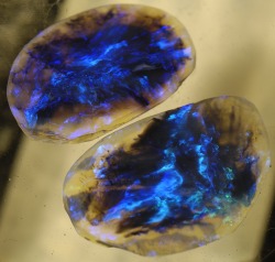 The-Science-Llama:  Lightning Ridge Black Opal - Twin Galaxy Gem Stones Aside From