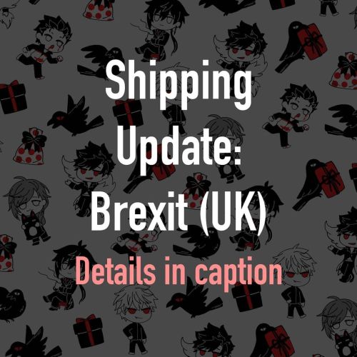 Due to the new changes in laws surrounding Brexit, I will be suspending shipping to the UK indefinit