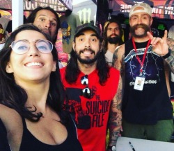 It was a run by photoing! Thanks @everytimeidie, that was a killer set and I bought a lot of your merch!  (at Vans Warped Tour Pomona Ca)