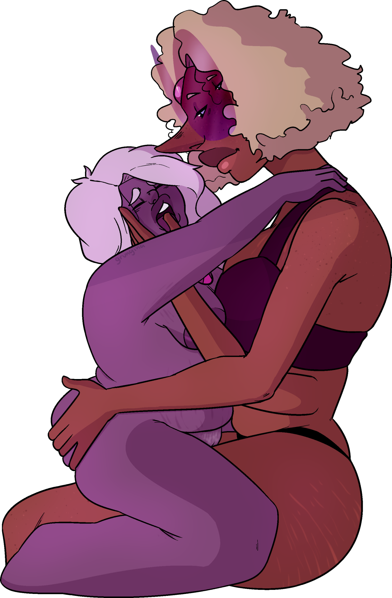 rare pair request: sardonyx and amethyst