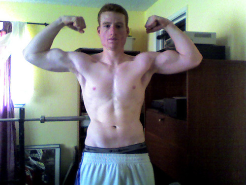 redwhiteandjacked:  redwhiteandjacked:  Final addition to my fitness journey, the real “before”. Throwback Thursday. Pic 1: 2008 (240lbs, eating crap) Pic 2: 2009 (178lbs, intake usually less than 1,500 cals a day) Pic 3: 2012 (235lbs, after 2+ years