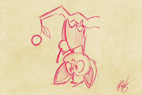 Its Far Too Hot To Focus Here Today…. So Instead Of Ponies I-I Drew A Couple Animals Hanging Out On