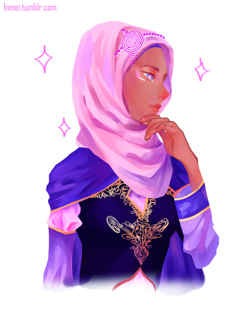 lnmei:Hear me out, guys: Allura of Altea, Hijabi QUEEN ✨