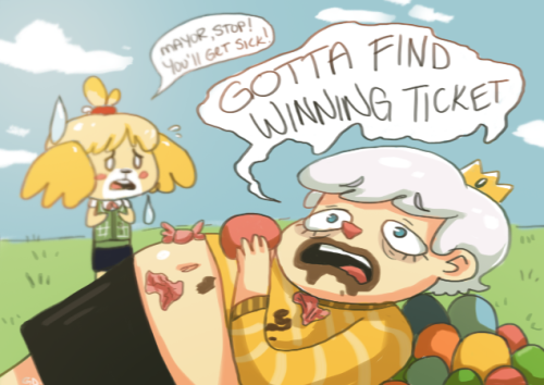 mindcrossing: only true champions can get the entire egg set, isabelle