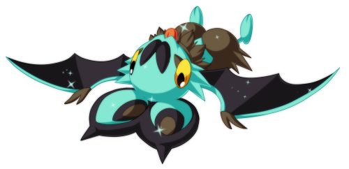 centch:  Taking a break from commissions and drew my baby Noibat Tizzy!~ Ah, I love her so much!
