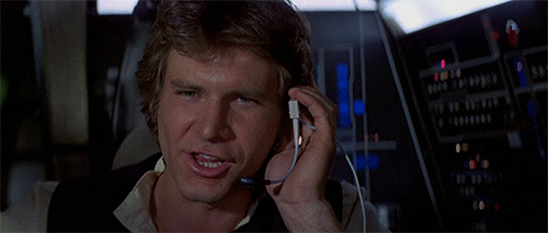 ilovemytardis:  A stuck up, half-witted, scruffy-looking, nerf-herder! 