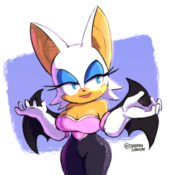 dreaminerryday:i felt like drawin Rouge but