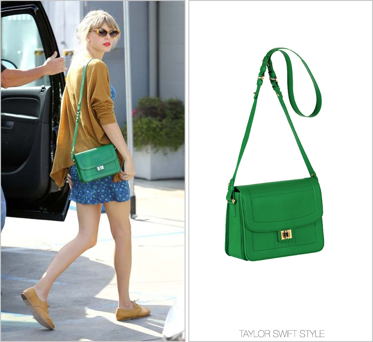 Taylor Swift Totes Her Elie Saab Bag: Photo 2667345