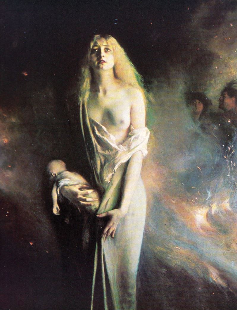 chimneyfish:  Marguerite au Sabbat, 1911  Pascal Dagnan-Bouveret