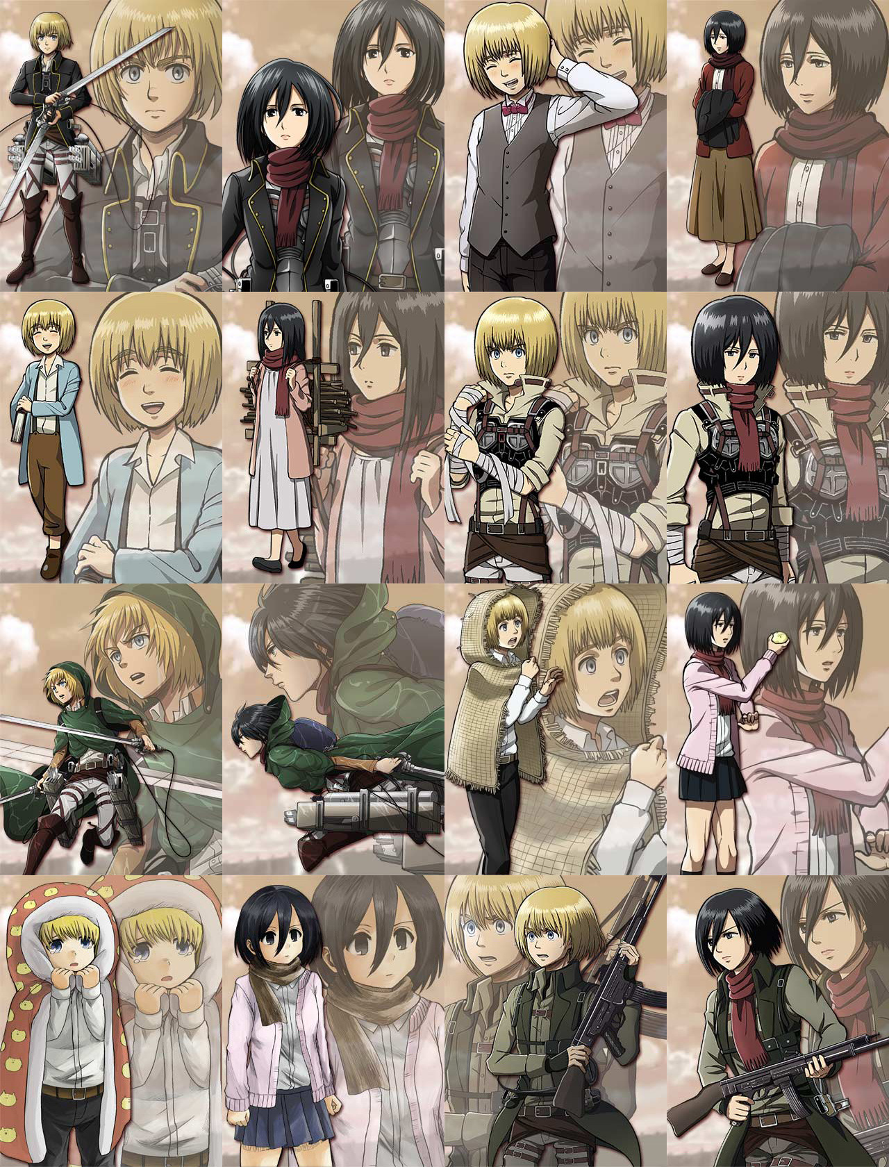 Hangeki no Tsubasa - AruMika - Shared ClassesTo commemorate the end of Hangeki no