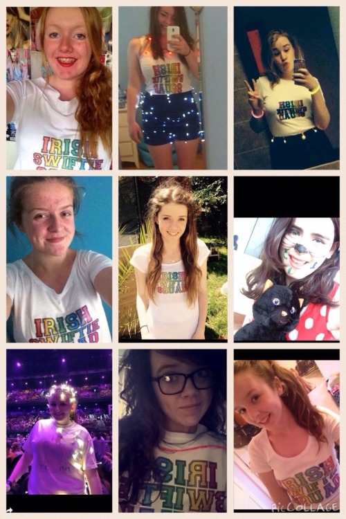irishswifts: longlivethenewromantics: taylorswift this is most of the #IrishSwiftieSquad just so you
