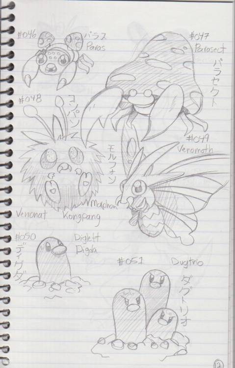 Pokemon Notebook#027-#068#001-#026#069-#103