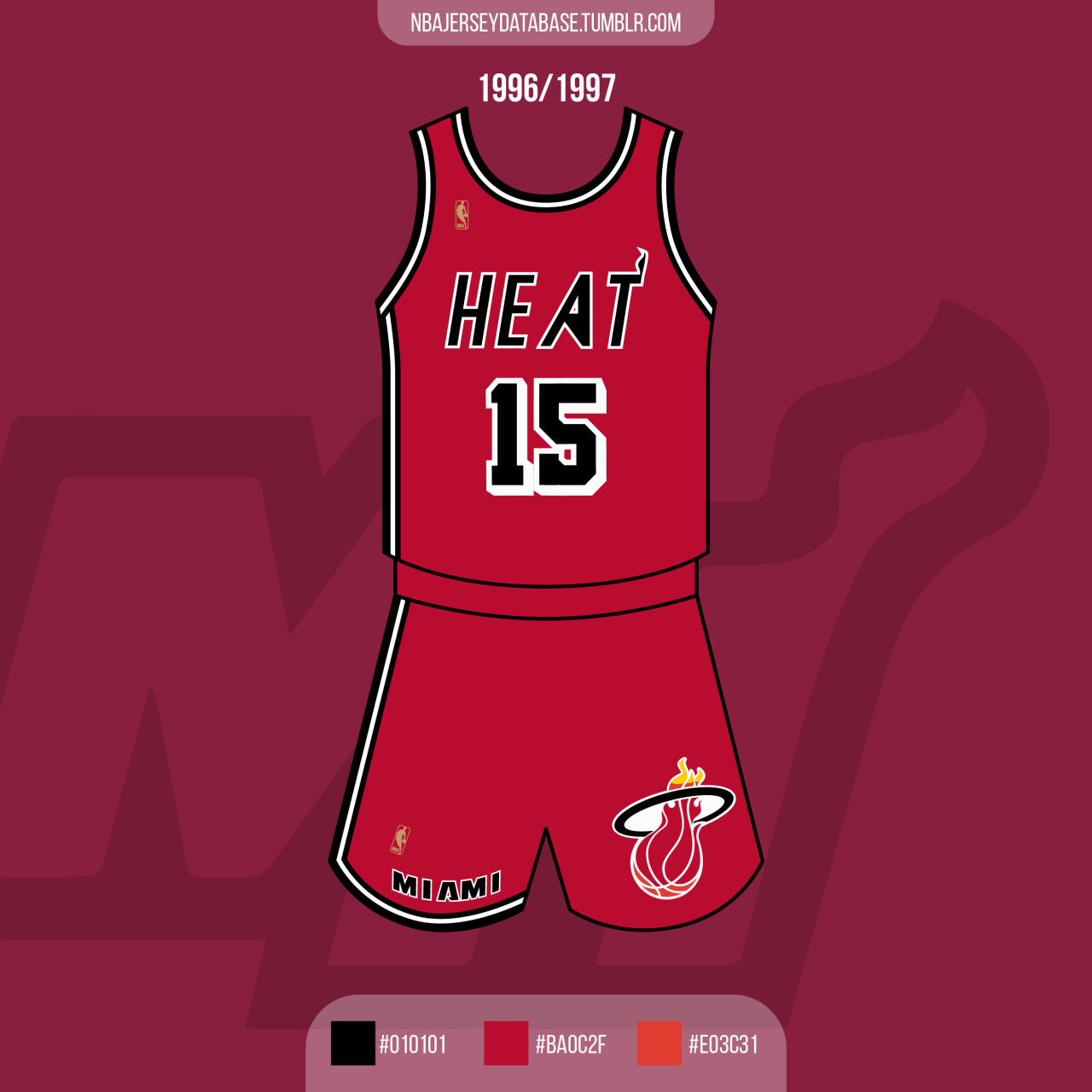 Miami Heat Alternate Uniform