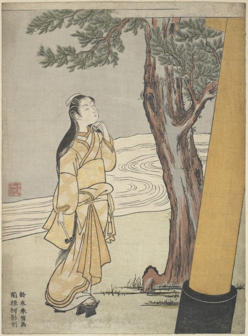  Visit to a Shrine at the Hour of the Ox 「丑の時参り」Artist: Suzuki Harunobu /   鈴木春信 　Year: 1765 「Source