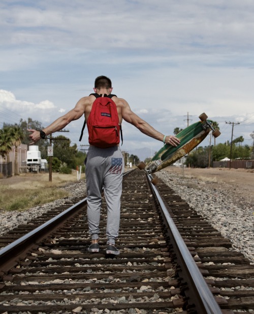 Porn kylehilde:  Another railroad photo of me photos