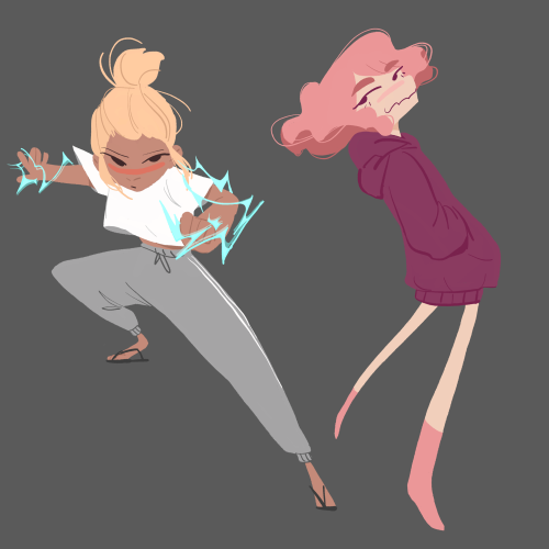 Magical Girls I Made While At Cartoon School