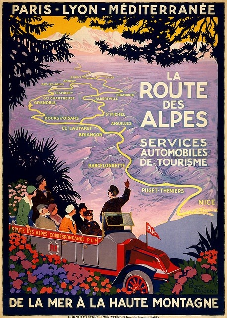 La Route des Alpes - Roger Broders (1883 - 1953)