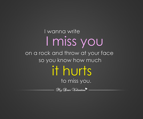 XXX Missing You Quotes for him - LOVE QUOTES photo