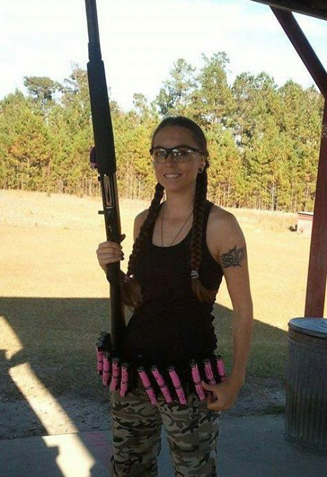 Sex defense-weaponry:  Girls with Guns, part pictures