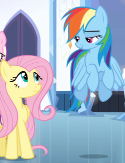 mlprandomscreens:  Well, Rainbow is not trying